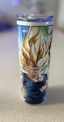 Majin Vegeta 20oz tumbler