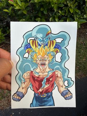 Vegeta Absorbed By Baby