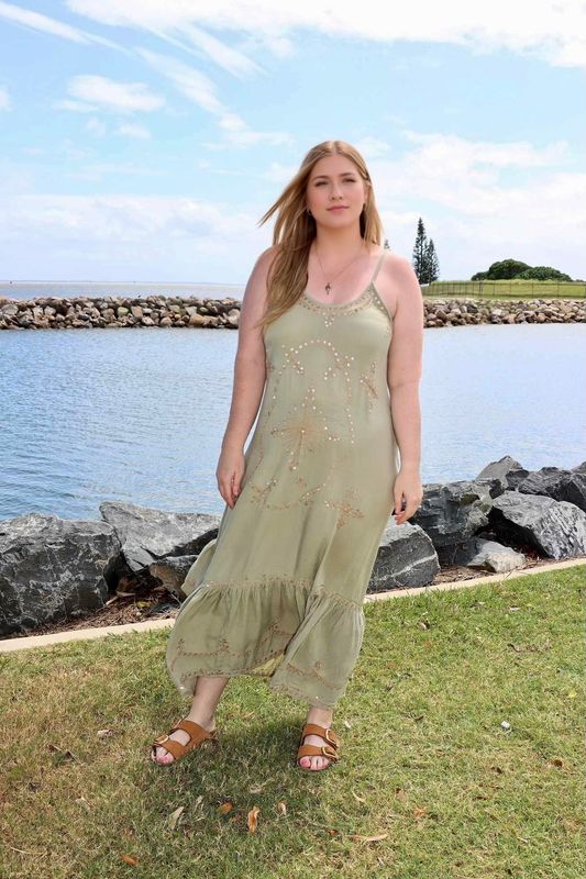 GYPSY DRESS - SAGE *other colours available