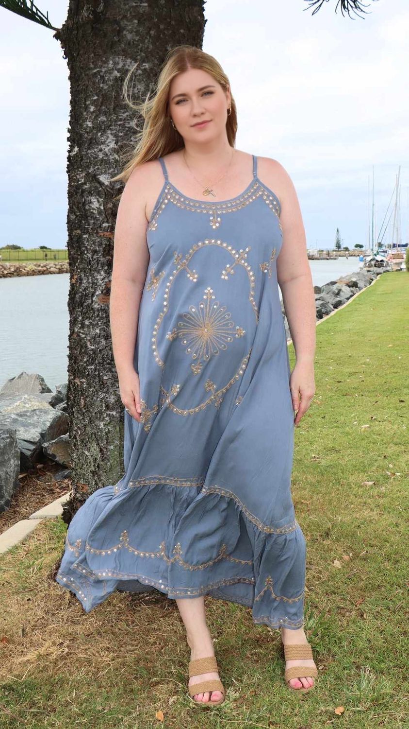 GYPSY DRESS - SILVER *other colours available