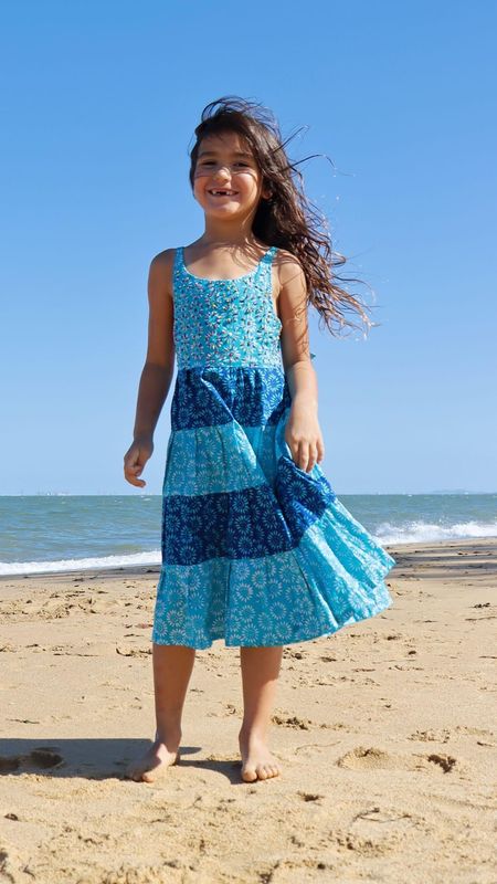 MADDIE DRESS - Blue