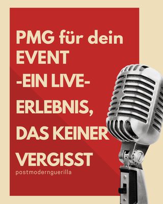 PMG für dein EVENT – Ein Live-Erlebnis, das keiner vergisst