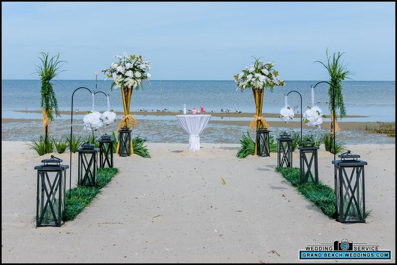 Lanterns Of Love Beach Wedding Package