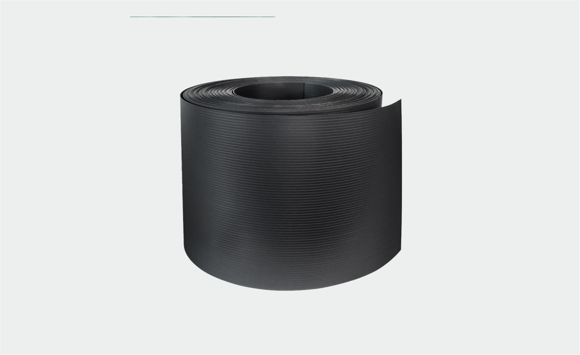 PVC Rebrasta traka, Izaberite boju: Traka rebrasta - kotur 26m - Antracit - RAL 7016