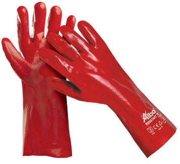 Albo rukavice Redstar PVC 35cm 10XL