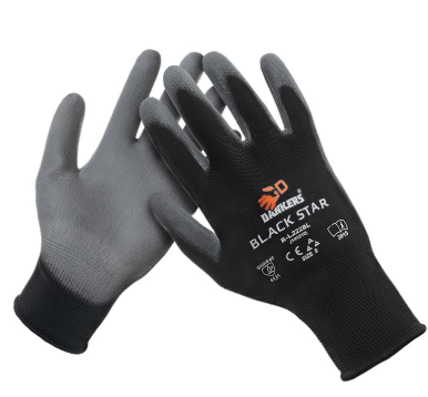 Albo rukavice black star 10XL