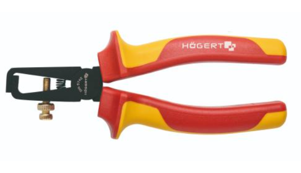 Hogert HT1P931 kliješta za skidanje izolacije, izolovana          160 mm, vde, 1000 v