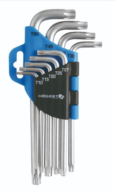 Hogert HT1W814 set torx ključeva od 9 delova