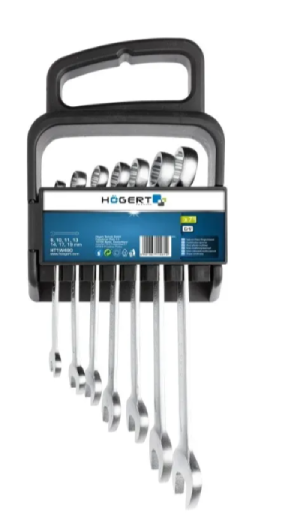 Hogert HT1W490 set ključeva 8-19mm plastični blister