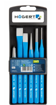 Hogert HT3B710 set delta i izbijača od 6 komada