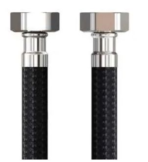 BRINOX POLIAMID CRNI M10 KRAĆI 12MM-3/8&quot; Ž