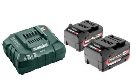 Metabo basic set 2x4.0 AH + punjač ASC55
