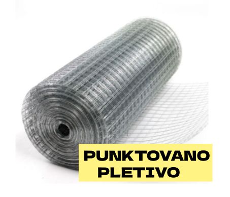 Punktovano pletivo 12,5 x 25mm - 1m x 25m rolna