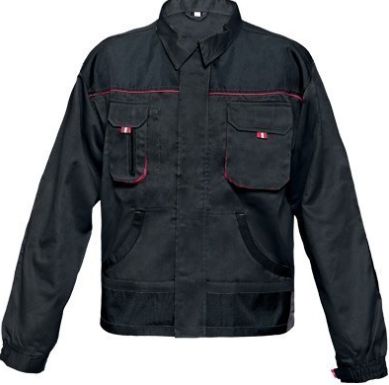 Crna i siva radna bluza Fridrich Oxford