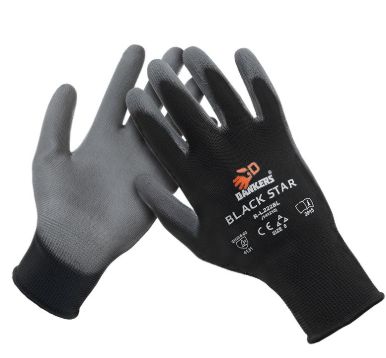 Rukavice black star 10XL