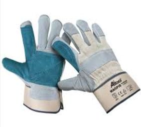 Rukavice pelican kombinovani kozija koža, čičak veličina 10