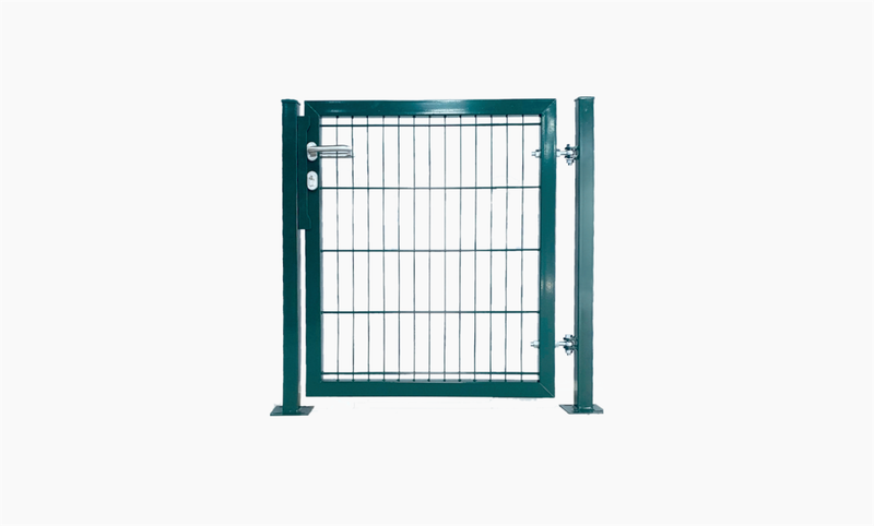 Pešačka kapija visine 1,7m RAL 6005