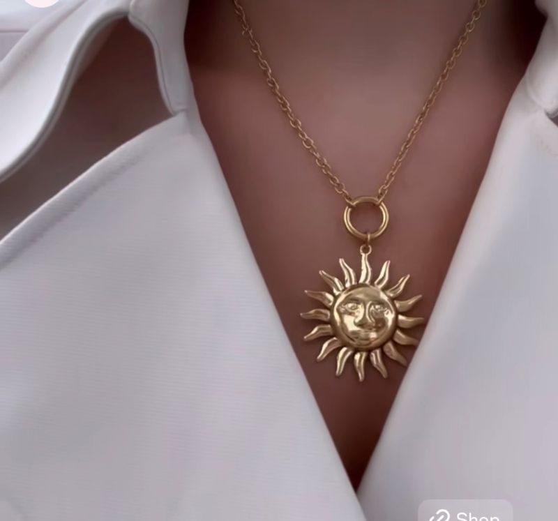 Sun necklace 