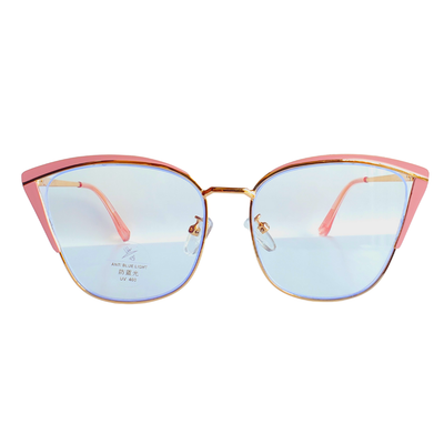 Pink Cat-Eyed Frame