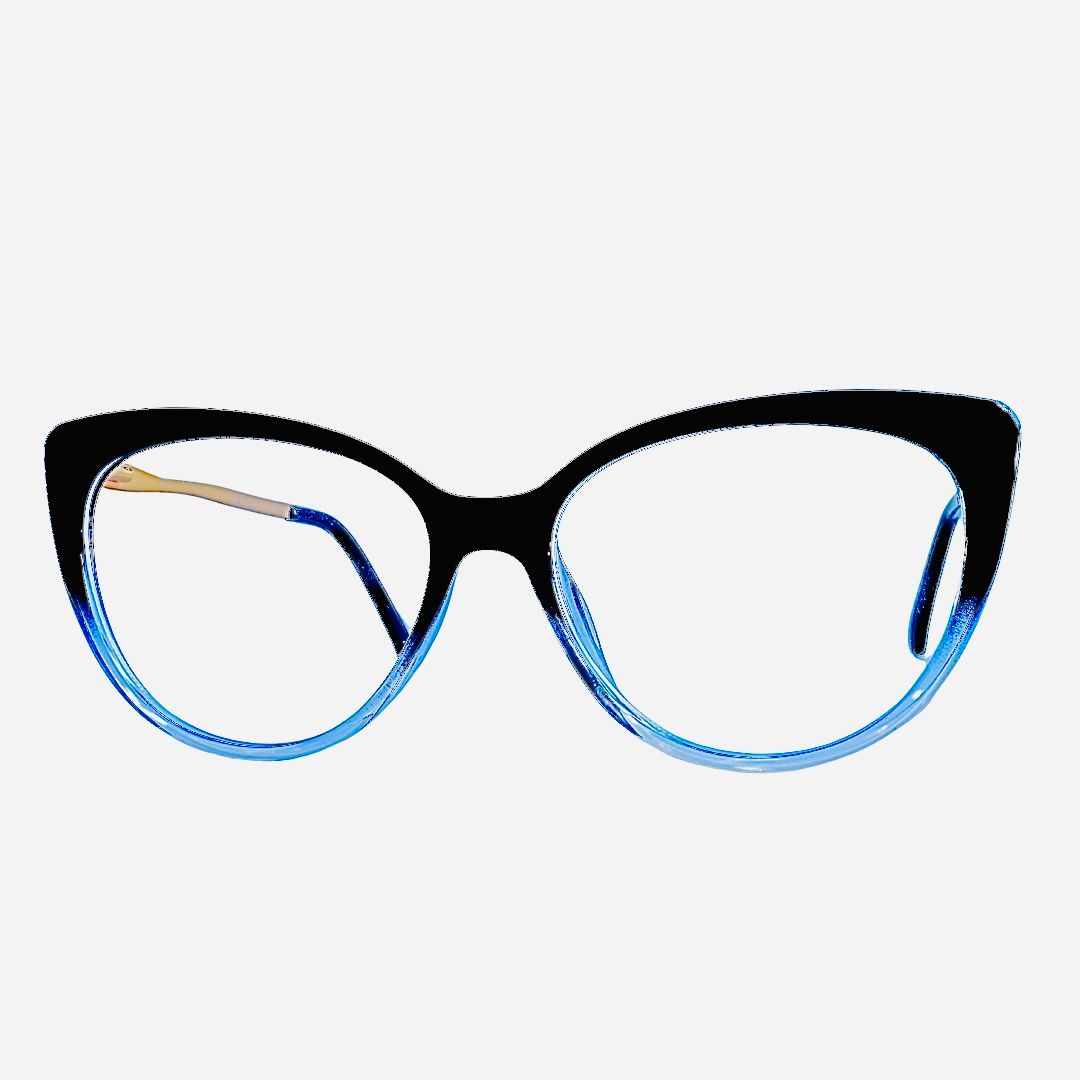 Round Cat-Eyed Frame