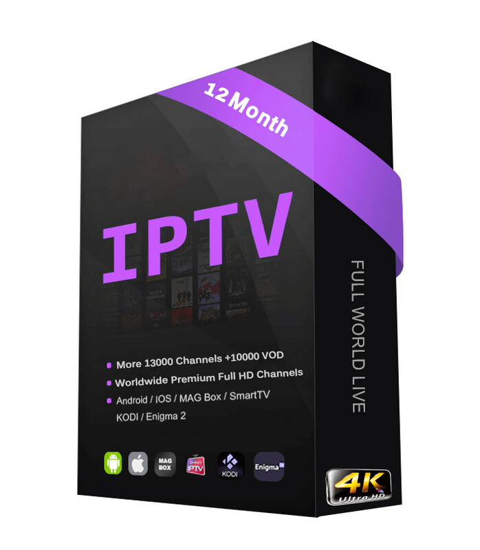 IPTV STANDARD PALN 12 Months