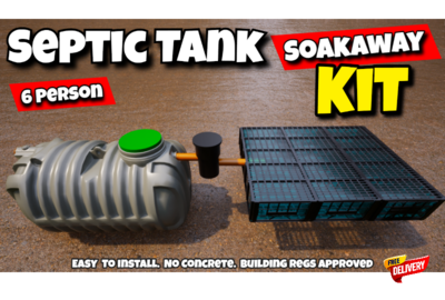 6 Person Septic Tank Kit