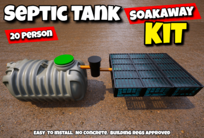 20 Person Septic Tank Kit