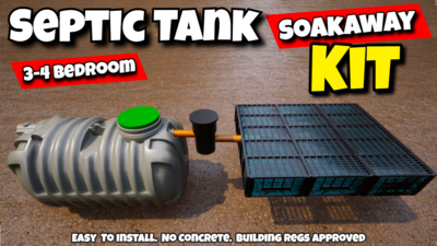 Buy Septic Tank for 4 Bedroom House UK