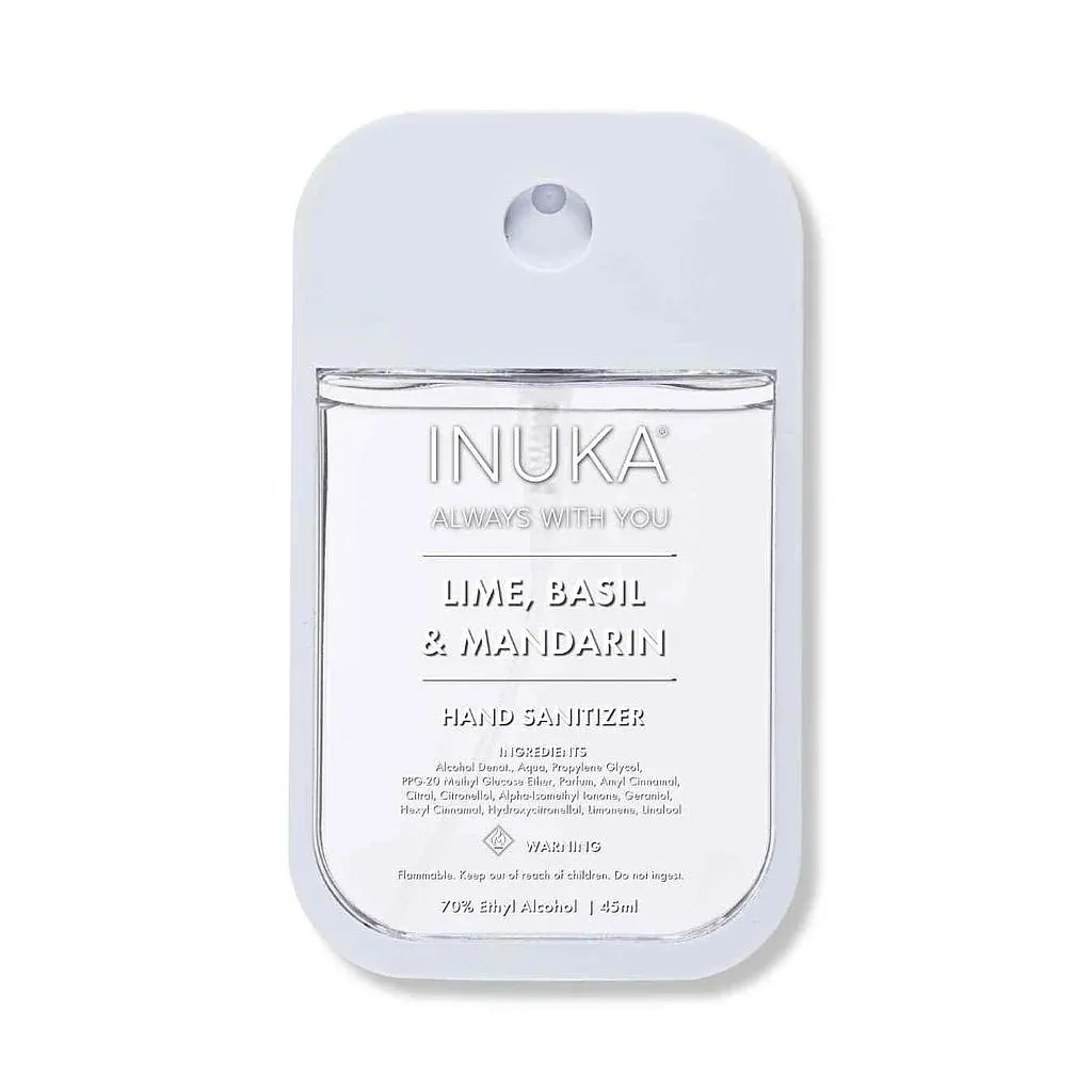 Lime, Basil &amp; Mandarin Hand Sanitizer 45ml