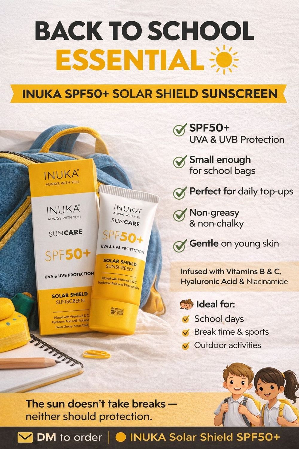 Solar Shield Sunscreen SPF50+ 50ml