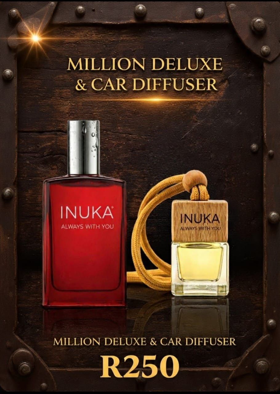 Million Deluxe Perfume For Him &amp; Diffuser