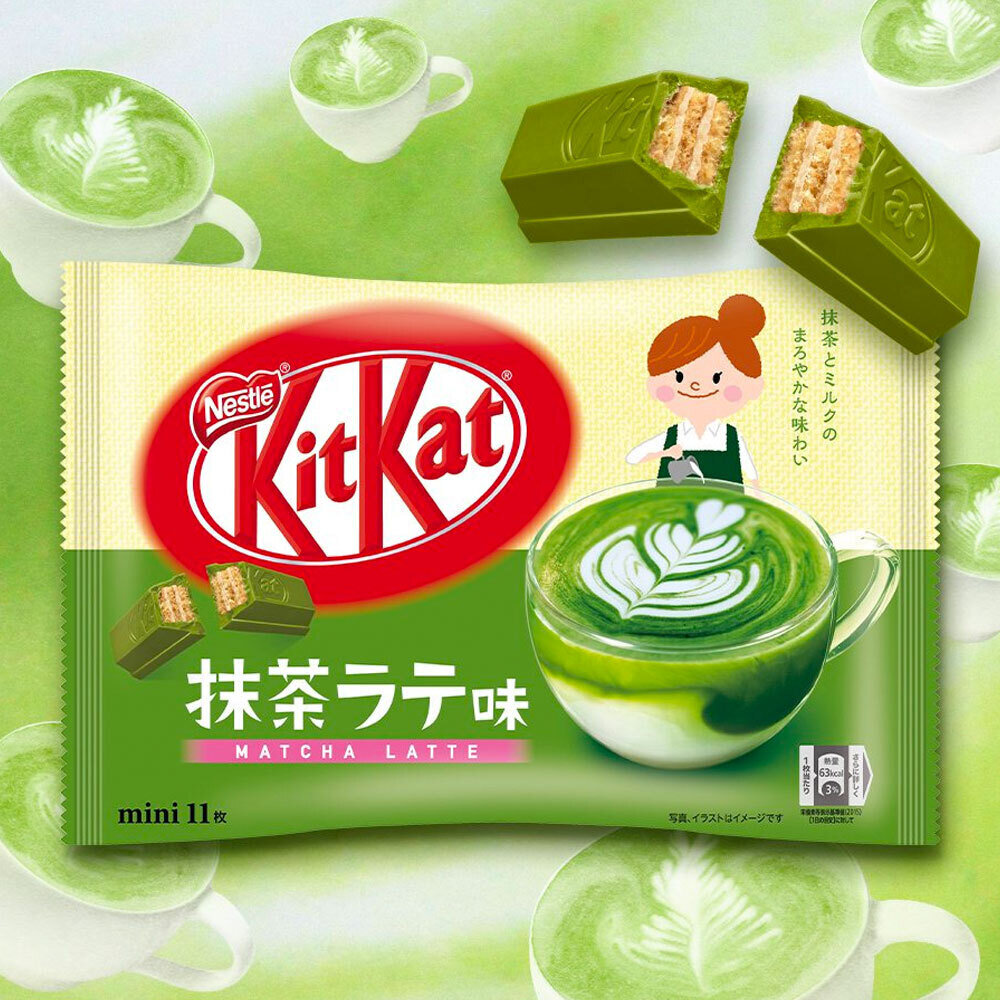 KitKat matcha latte