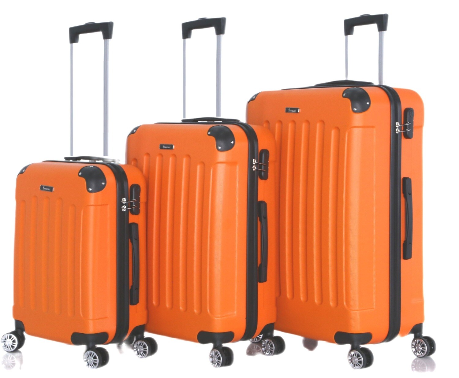 Kofferset Traveleo 3-delig ABS01 Oranje