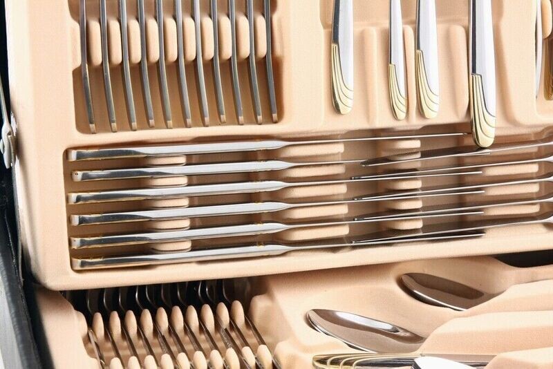 Bestekset Bachmayer BM-7258, 72-delige set 1810 RVS
