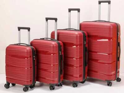 Koffersets TravelerZ Polypropyleen 4-delig