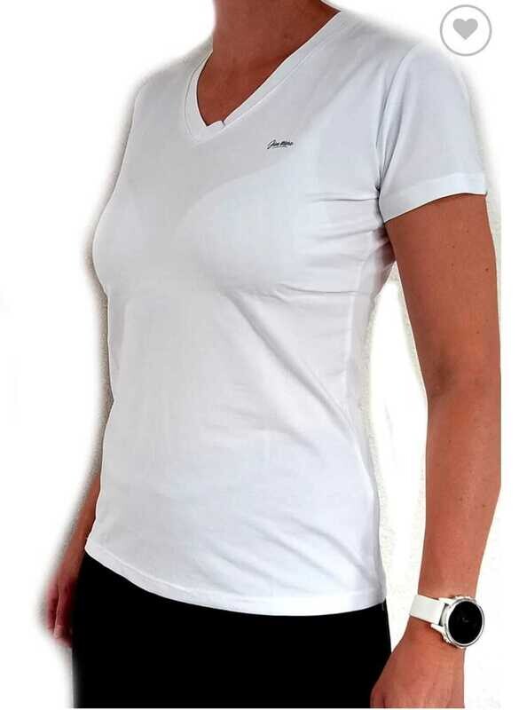 T-Shirt Dames Tech Tee maten XS - XXL kleur wit