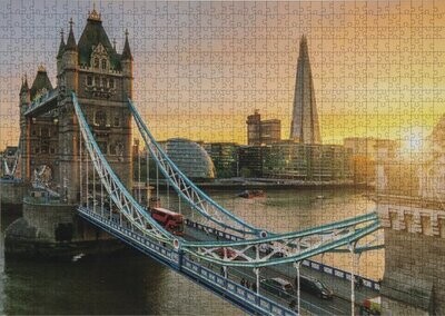 Puzzel BABIJ Grafix London Tower Bridge 1000 stuks