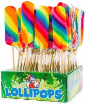 Lange Lolly Regenboog 10,5cm 40g