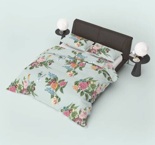 Dekbedovertrek Refined Bedding Bloom en Birds