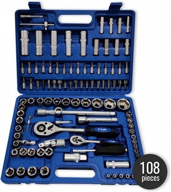 Doppenset F Tools 108-delig