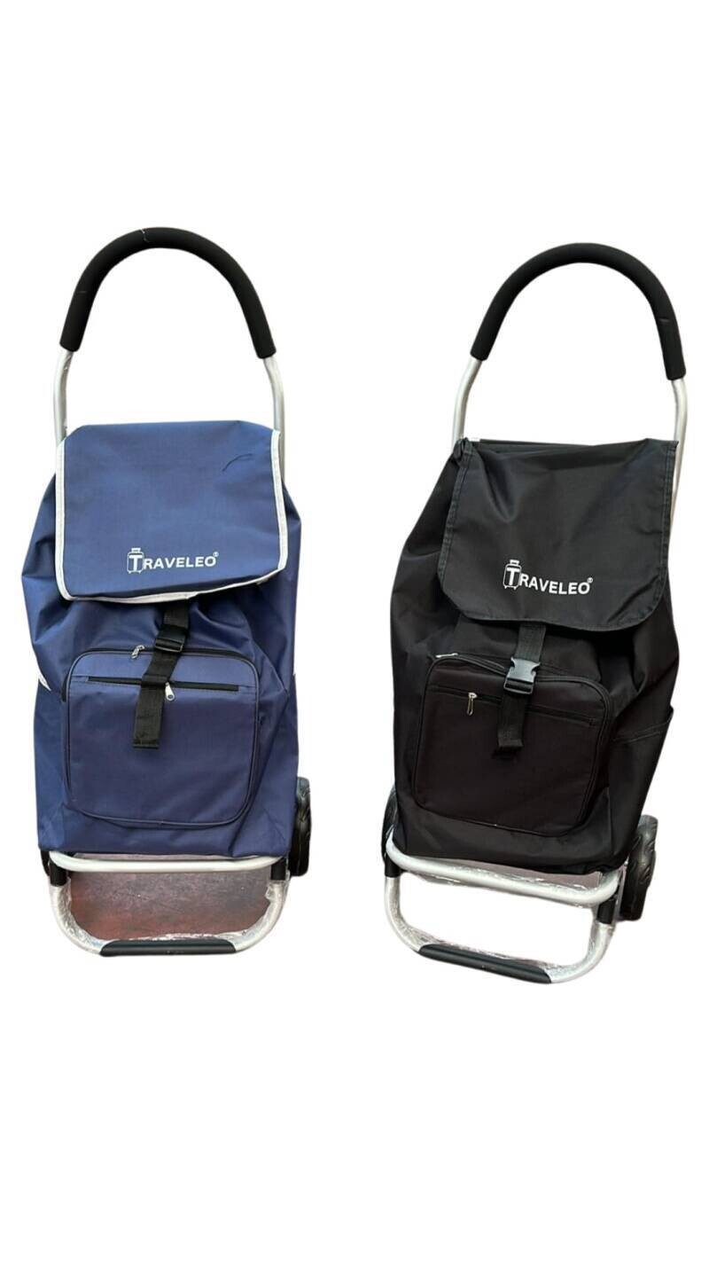 Boodschappen trolley groot in 2 kleuren