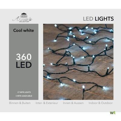 Kerstverlichting 360 LED s wit Anna&#39;s Collection