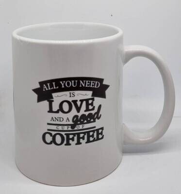 Magic mokken All you need is love and a good coffee