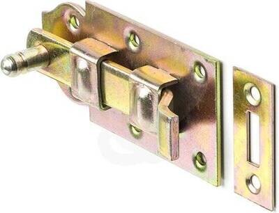 Starx slotschuif met bocht - 120 mm - Gebichromatiseerd