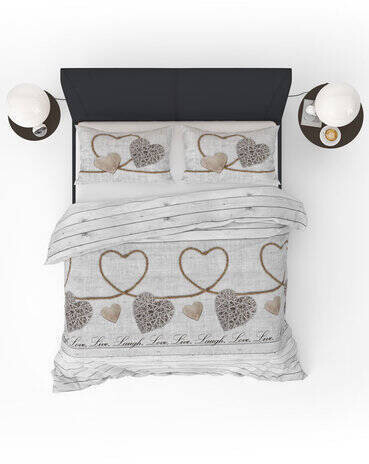 Dekbedovertrek Refined Bedding Live Lough Love
