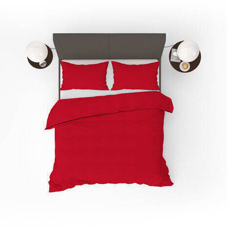 Dekbedovertrek Inspirations rood