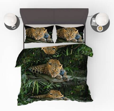 Dekbedovertrek Refined Bedding Jungle Panther