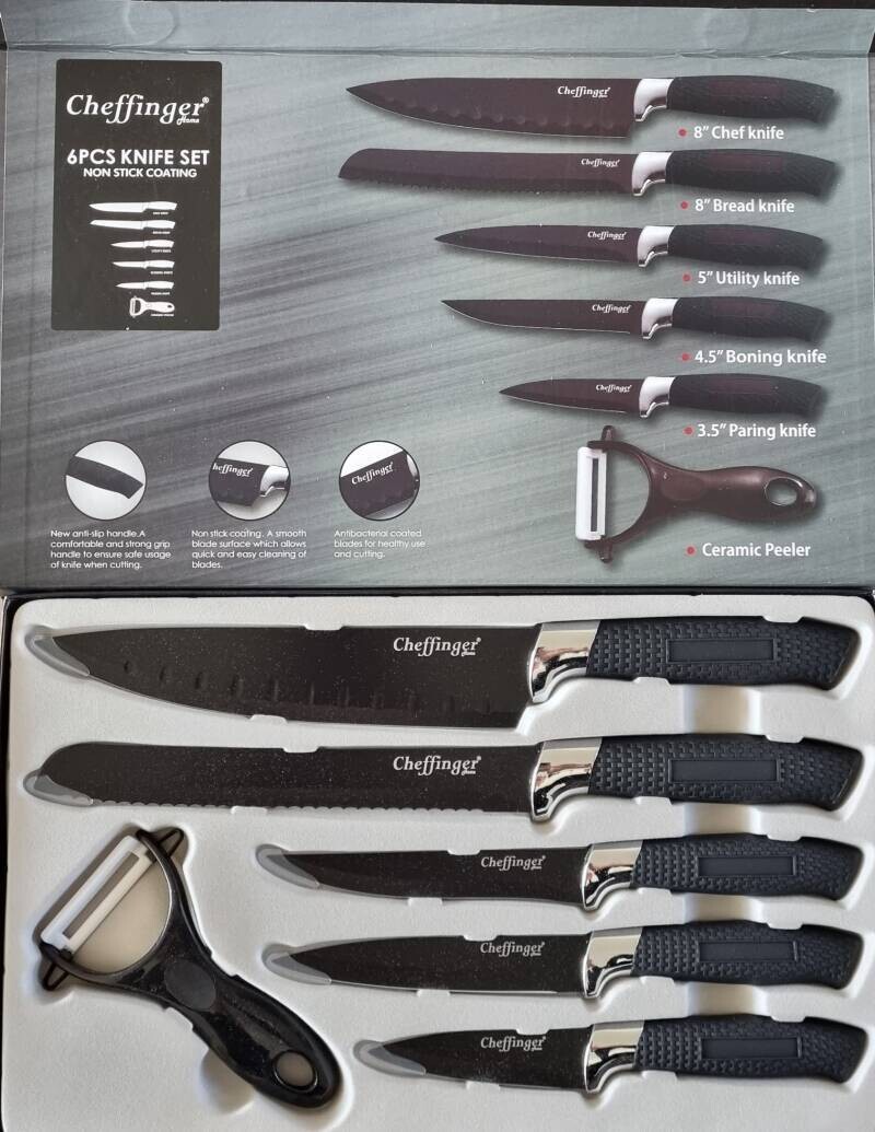 Messenset Cheffinger CF-MB07 6-delig