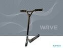 Step Amigo Stuntscooter Wave Stuntstep Zilver