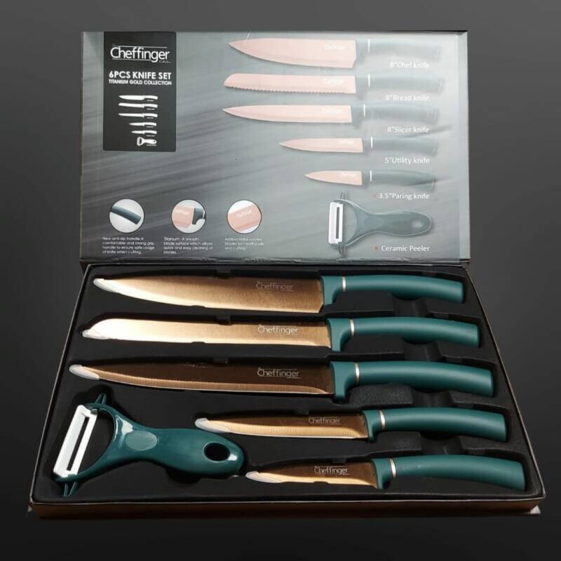 Messenset Cheffinger CF-MB10 6-delig